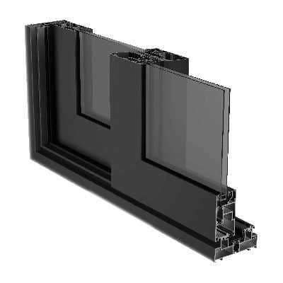  EPDM insulation Thermal Aluminum Profile window