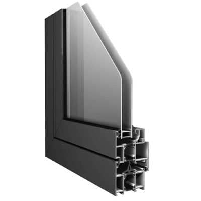  EPDM insulation Thermal Aluminum Profile window