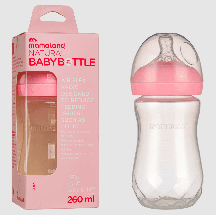 MamaLand natural classic baby bottle - 260ML