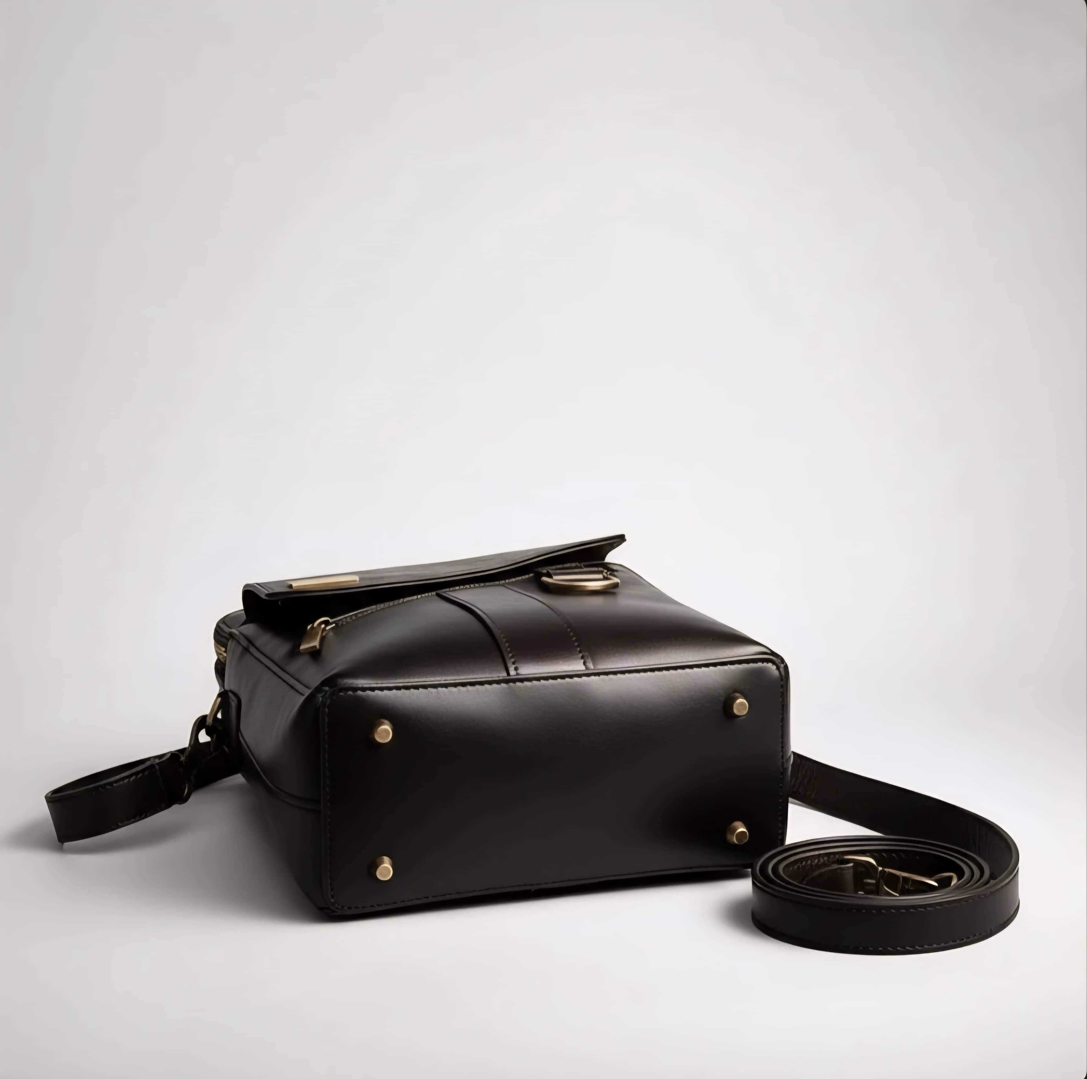 RAVEN Men’s Leather Crossbody Bag