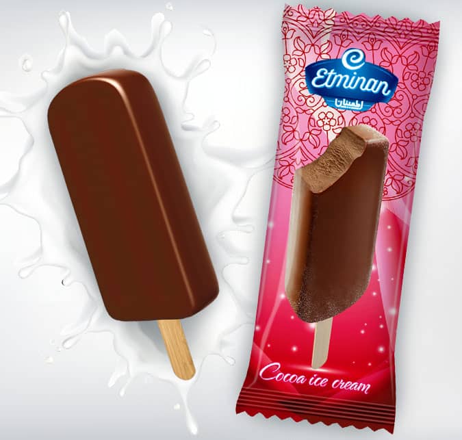 Eminan Cocoa Coated Stick Ice Cream Single & Twins Bar