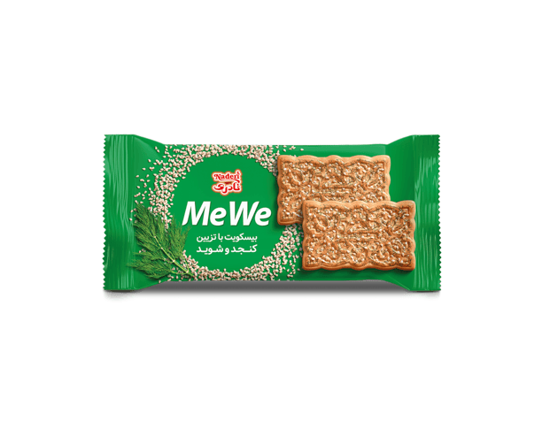 Sesame Dill 2 pieces Decorated Biscuit (MeWe)