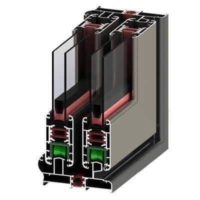 double-glazed AKPA aluminum thermal break door and window system 