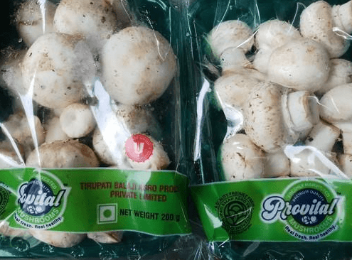 nylon - laminate for mushroom packaging