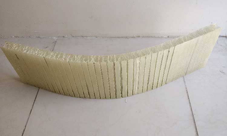 3D Fiberglass Reinforced Cylindrical Composite Panel High-Strength Formable Tube