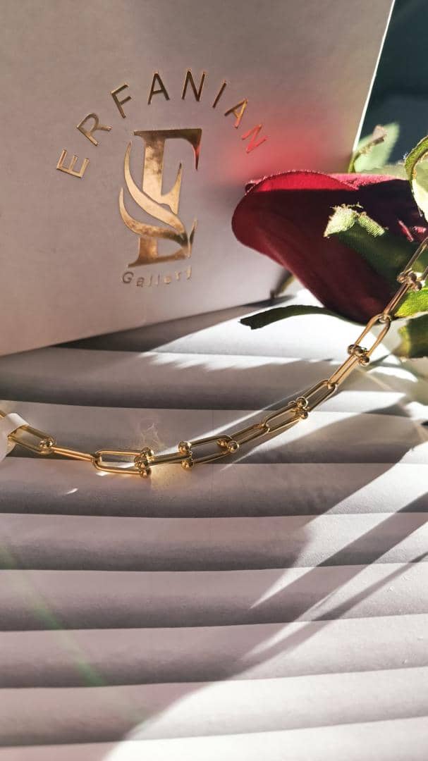 Golden Bead-Link Bracelet