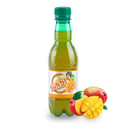 SUNDIS Assorted Sparkling Fruit Drinks  PET Bottle (Mini Size)
