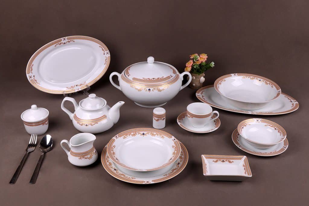 Imperial Grace Porcelain Dining & Serving Set