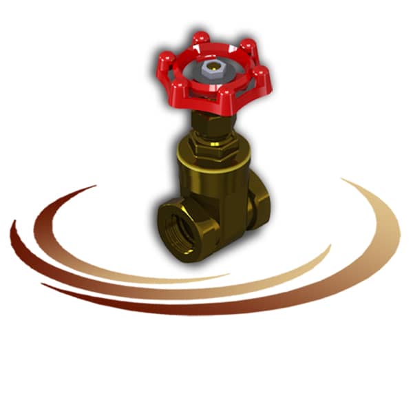 Brass & Polymer Gate Valve (Handwheel Isolation Valve)