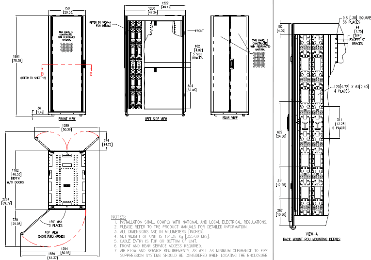 Network Rack Enclosure
