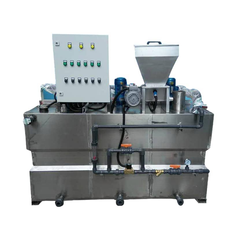 Powder chamber preparation unit