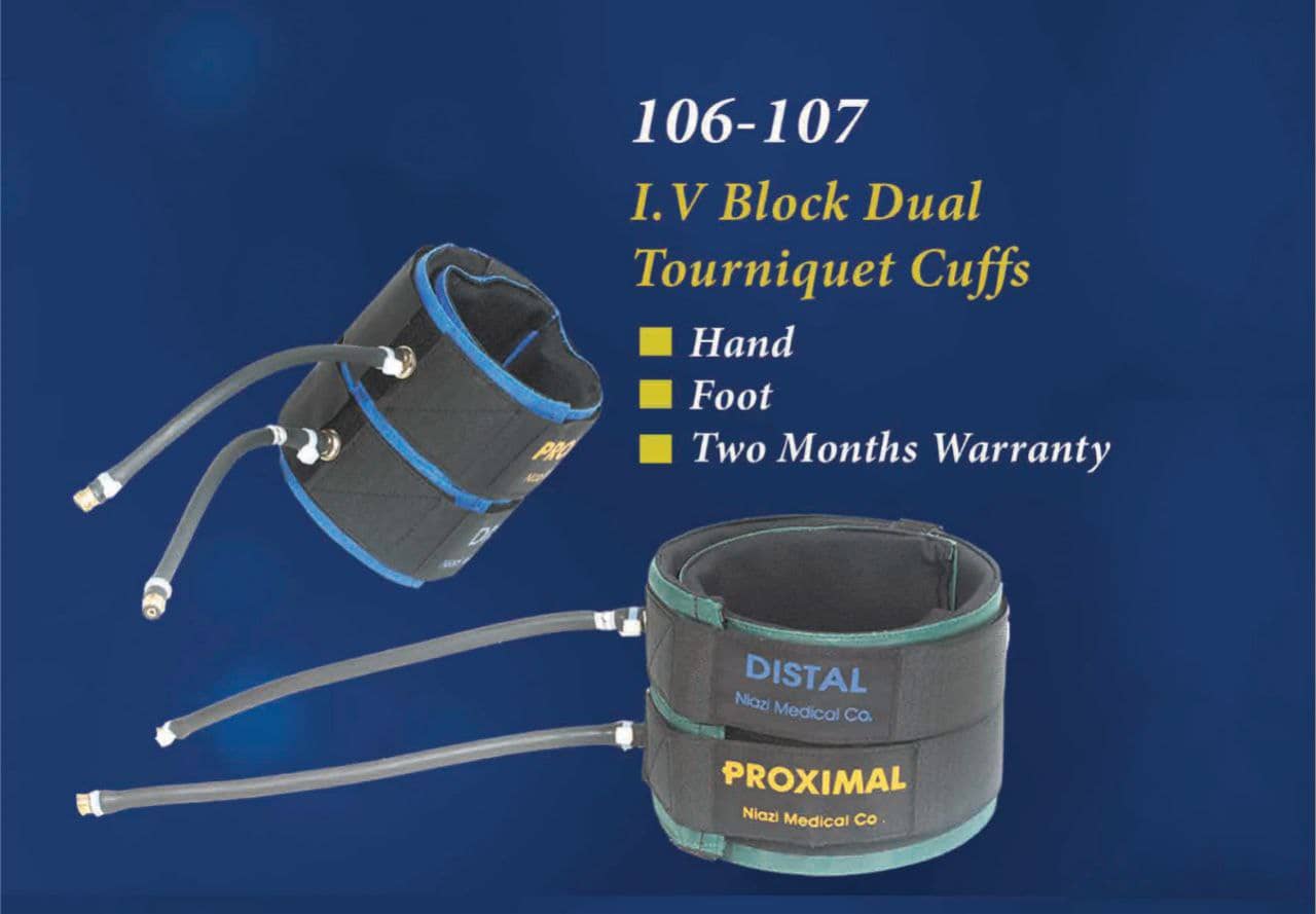 DualSeal I.V. Block Tourniquet Cuffs
