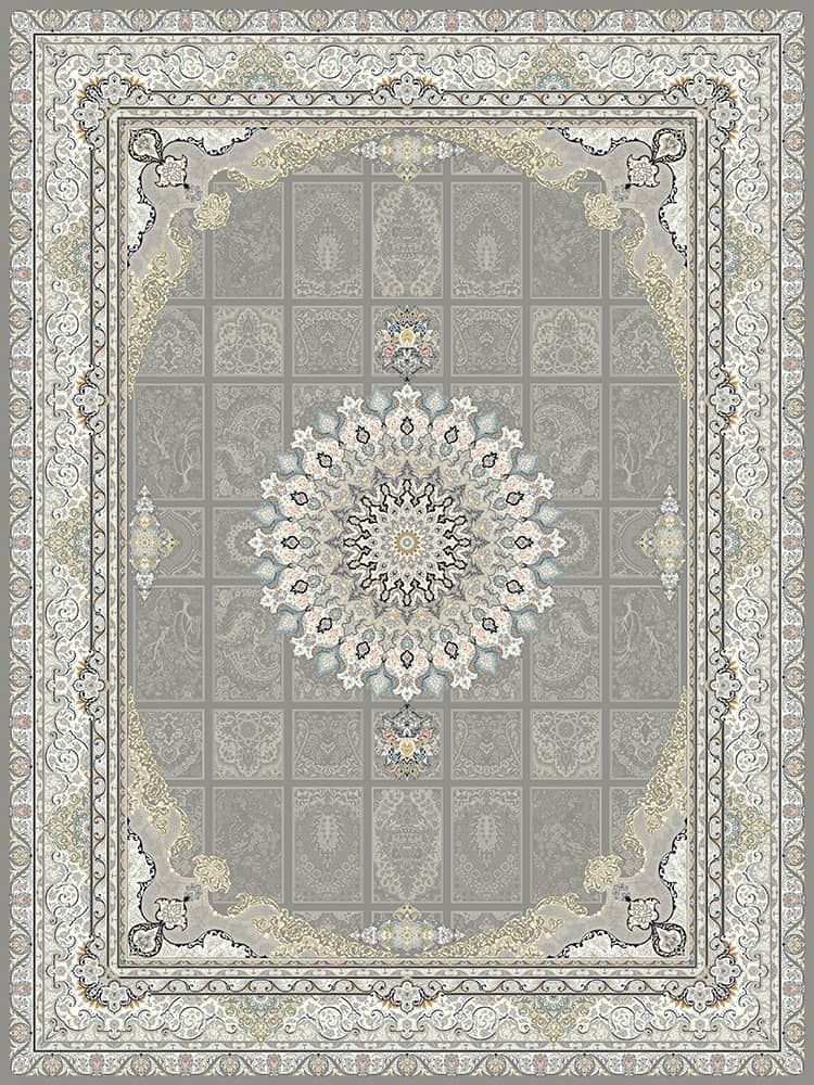 Reeds High-Density Acrylic Machine-Made Persian Carpet