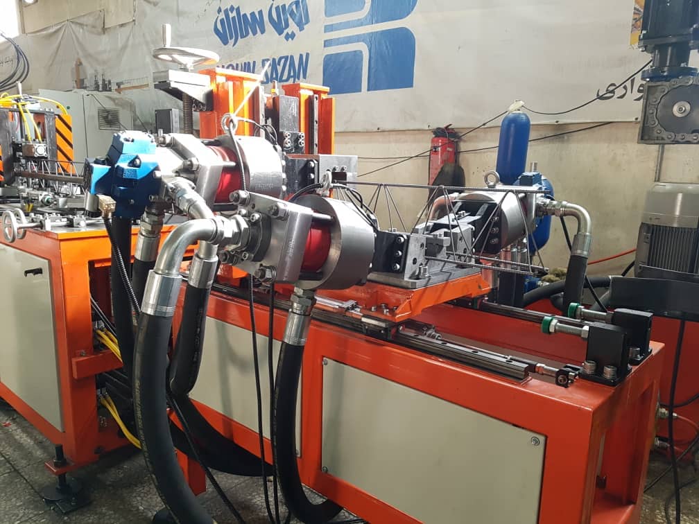 Lattice girder welding machine / Bed joint reinforcement welding machine