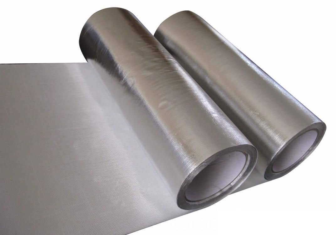 ALUMINUM FIBERGLASS Cloth Woven 0.8 mm