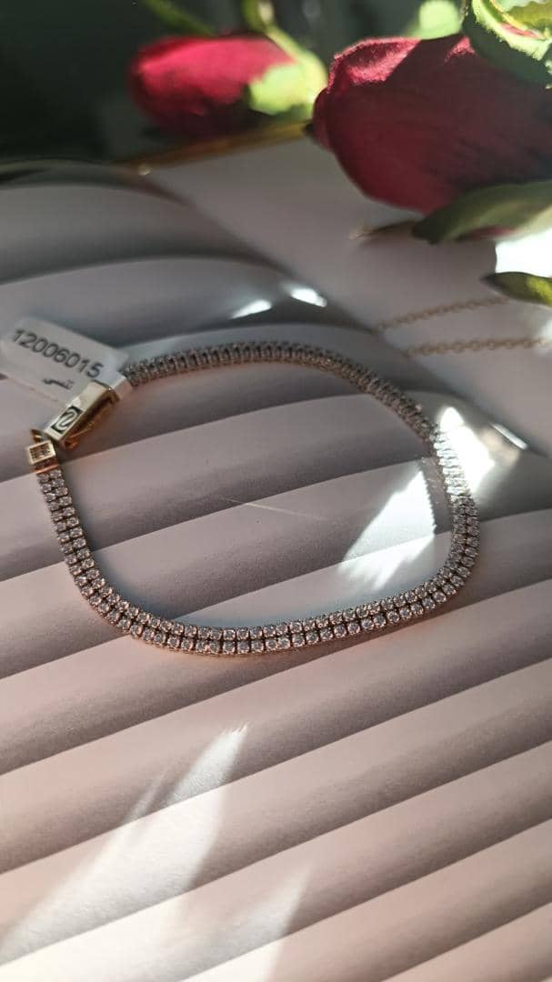 Double-Row Tennis Bracelet