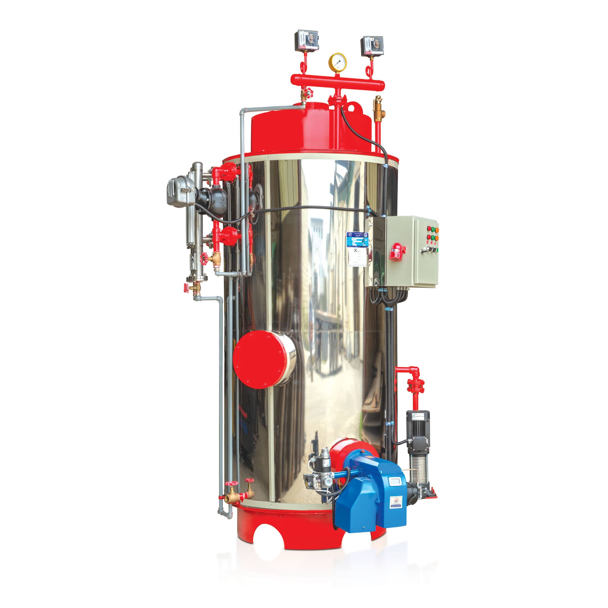 Vertical Fire Tube steam Boiler