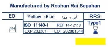 Double-Sided Sterilization Label