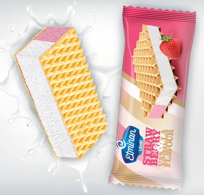 Eminan Cream-Filled Wafer Biscuit Bar  Assorted Flavors
