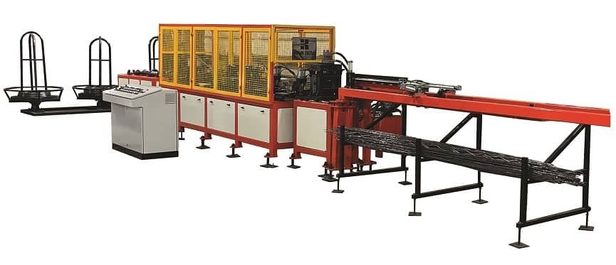 Bed joint reinforcement welding