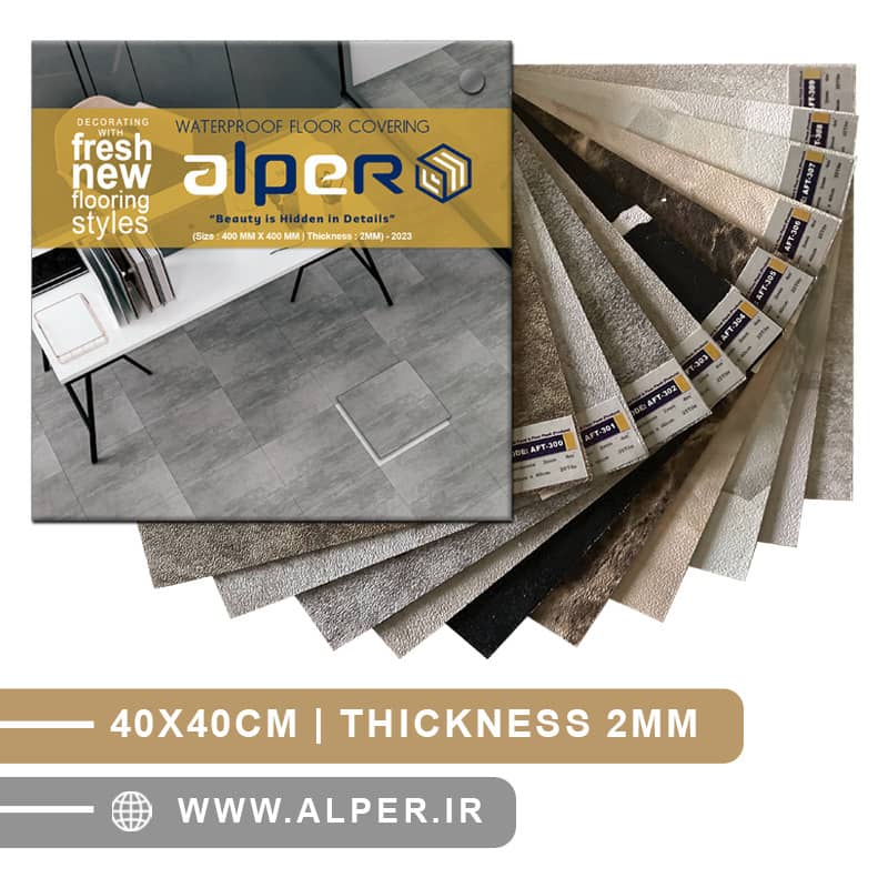 LVT Flooring-Made from high-quality PVC materials for home, office, and commercial use