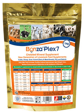   livestock chelated mineral feed supplement - Bonza Plex7
