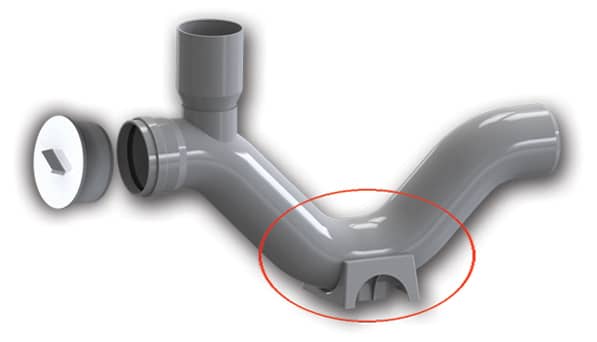 UPVC Simple & Cascade Siphon (Floor Drain Siphon)