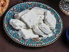 Persian Gaz with 18% Pistachio - Flour-Coated