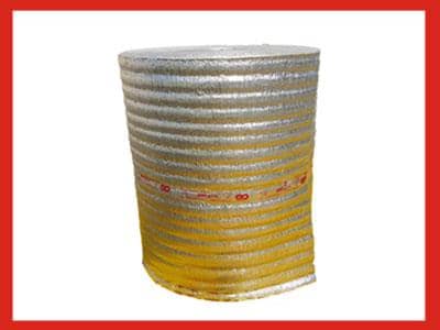 Aluminum-coated polyethylene foam