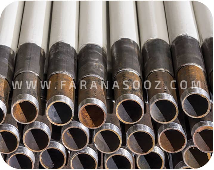 Metal pipes with refractory coating