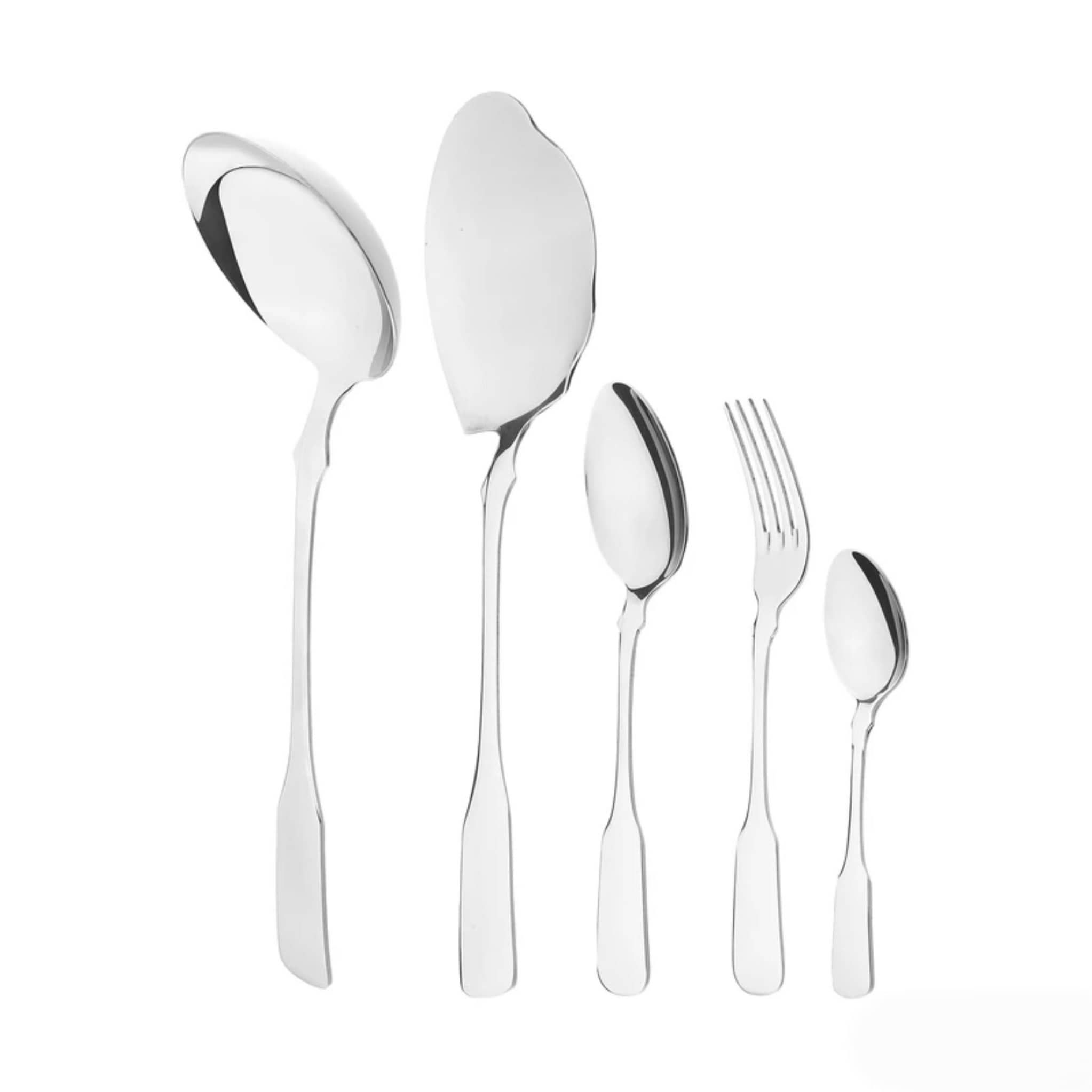 Pasha Brescia 32-Piece Sculptura Stainless Steel Cutlery Set