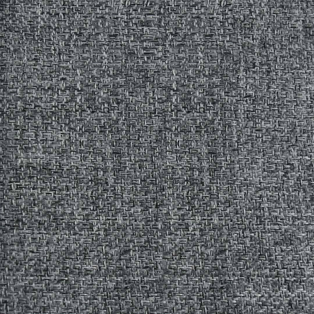 Lara L111 Gray Woven Upholstery Fabric (Gunny Weave)
