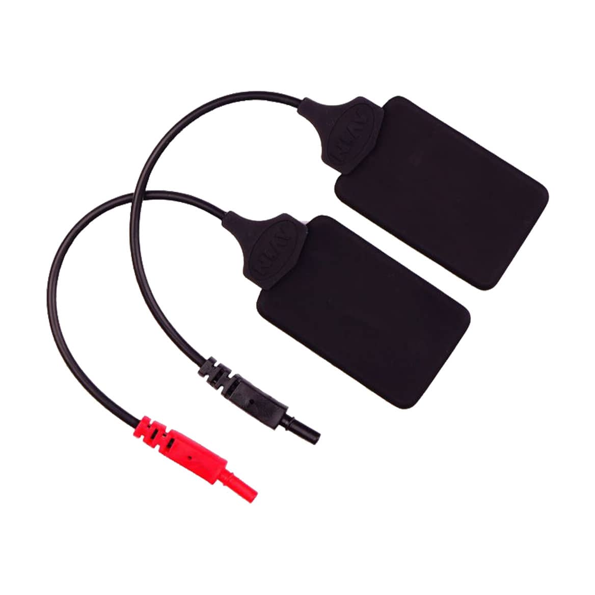 Carbon Rubber Rectangular Electrotherapy Electrode with Cable