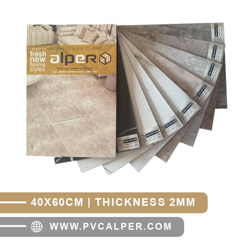 LVT Flooring-Made from high-quality PVC materials for home, office, and commercial use