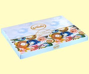 AIDIN Premium Filled Chocolate - Caramel Center & Coffee-Hazelnut Crunch Series