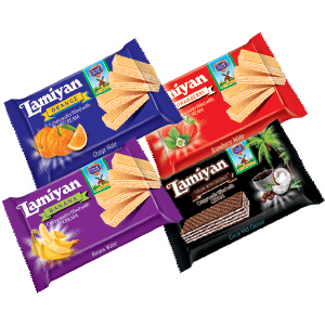 LAMIYAN Premium Fruit & Cream Wafer - Pouch Pack & Family Box Series