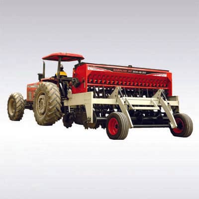 Protective work stack barley seeder (Raizbed)
