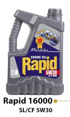 Engine Oil Rapid 16000 5W30 SL/CF
