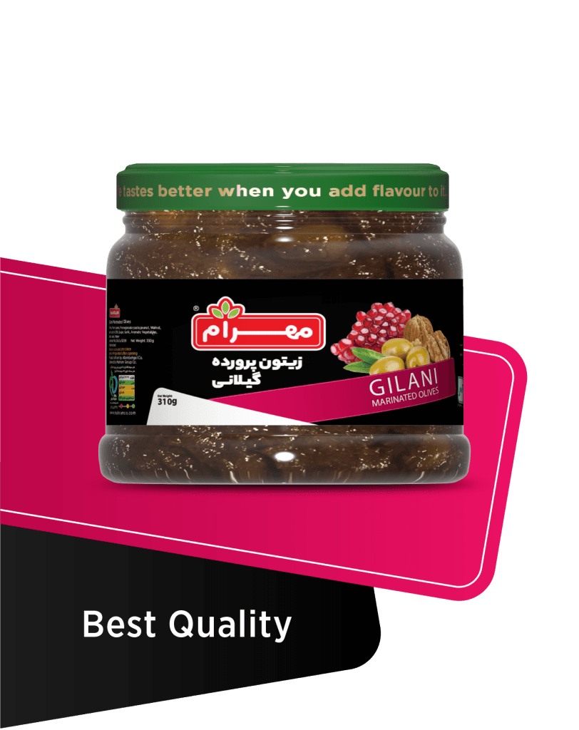 Sliced olive with vegetables-Gilani
