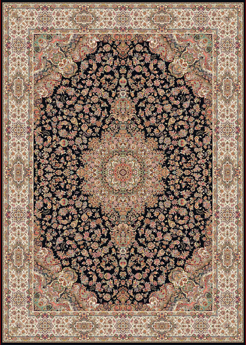 Classic Persian Medallion Machine-Made Carpet