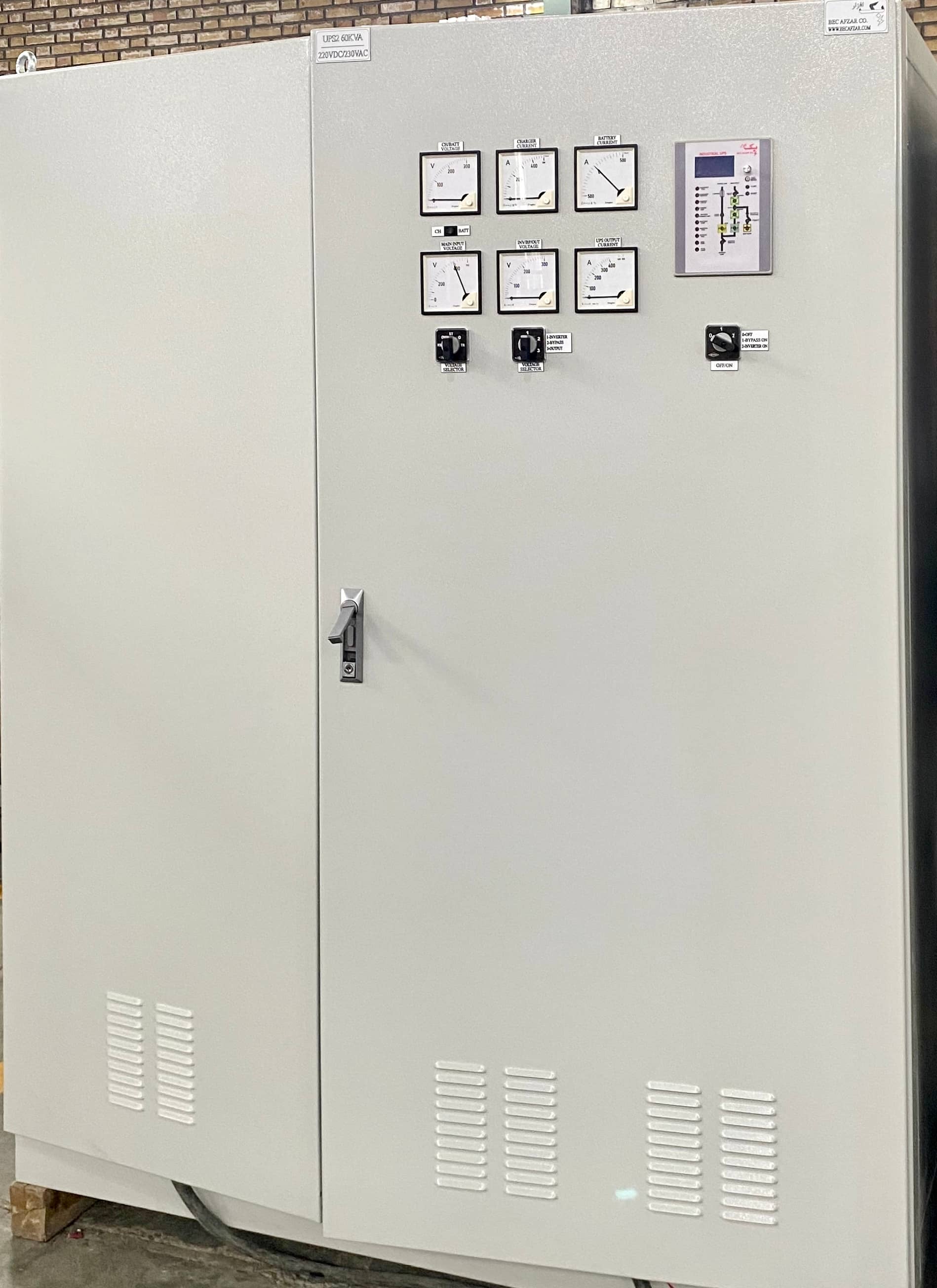 INDUSRTIAL AC UPS 3 PHASE 400V 50Hz