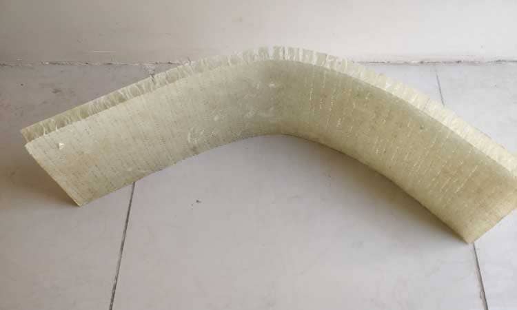 3D Fiberglass Reinforced Cylindrical Composite Panel High-Strength Formable Tube