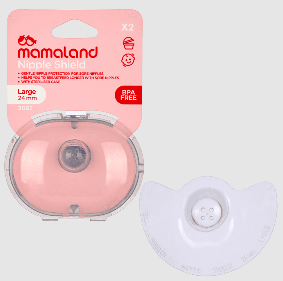Polypropylene Silicone MamaLand nipple shield 