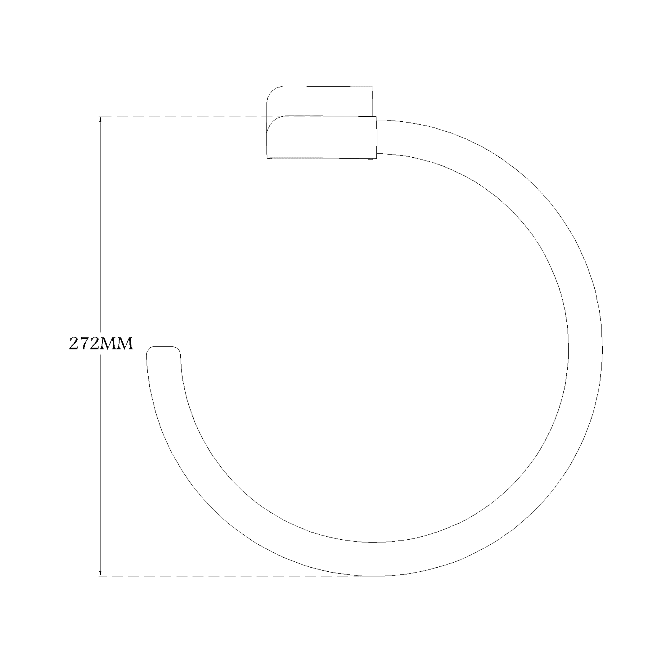 Circular tower holder