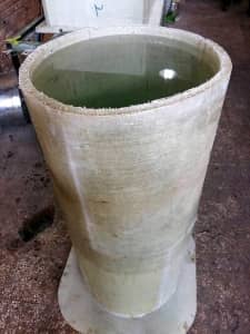 Reinforced Fiberglass Composite Chemical-Resistant Tank