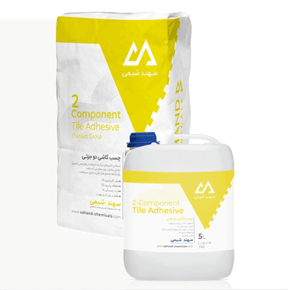 2-component tile adhesive
