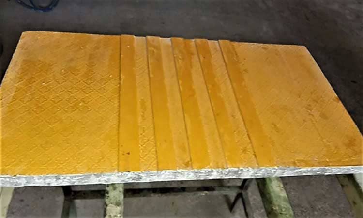 Fiberglass Reinforced Composite Tactile Tile Warning Dot Type
