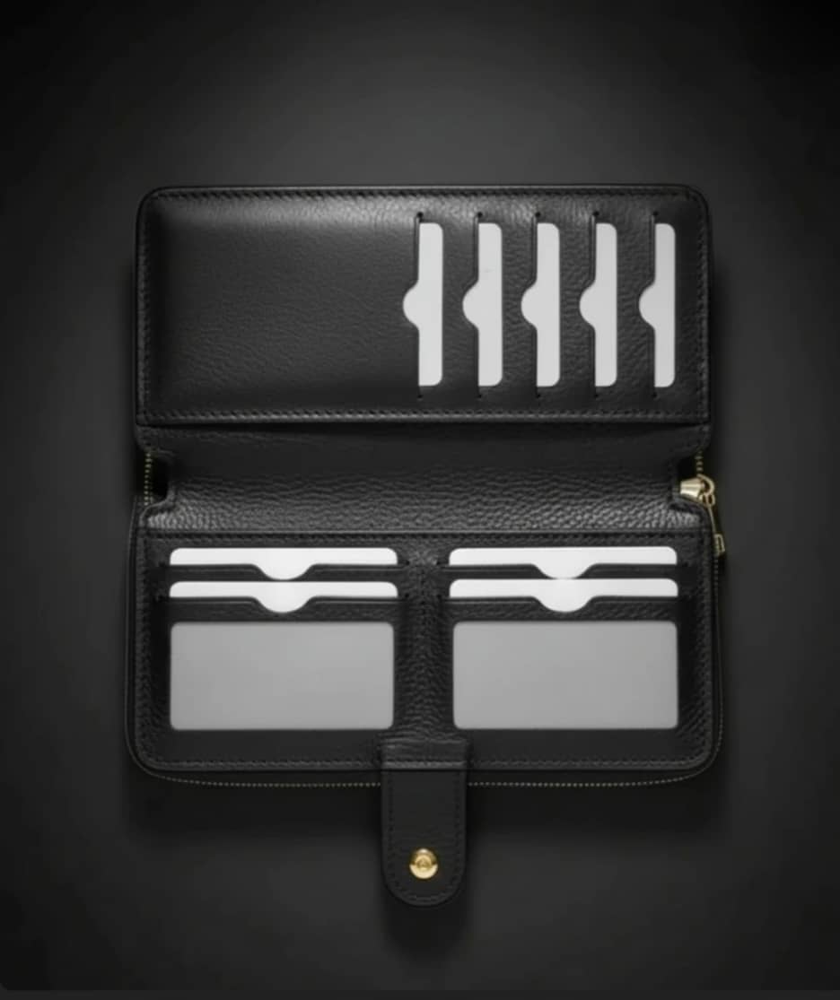 ELVAN Leather Wallet