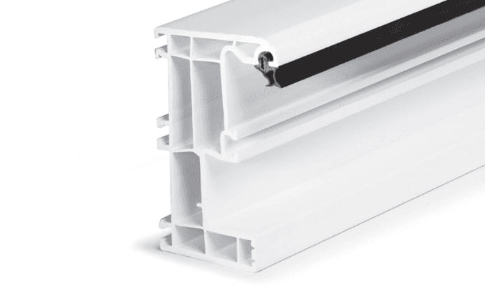Single-rail frame profile