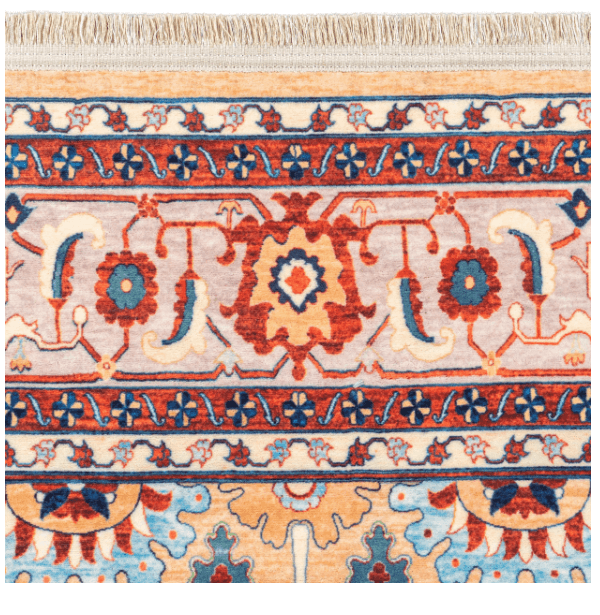 Polyester-Polyogen Rug,Traditional Collection,Gold 25CS0260